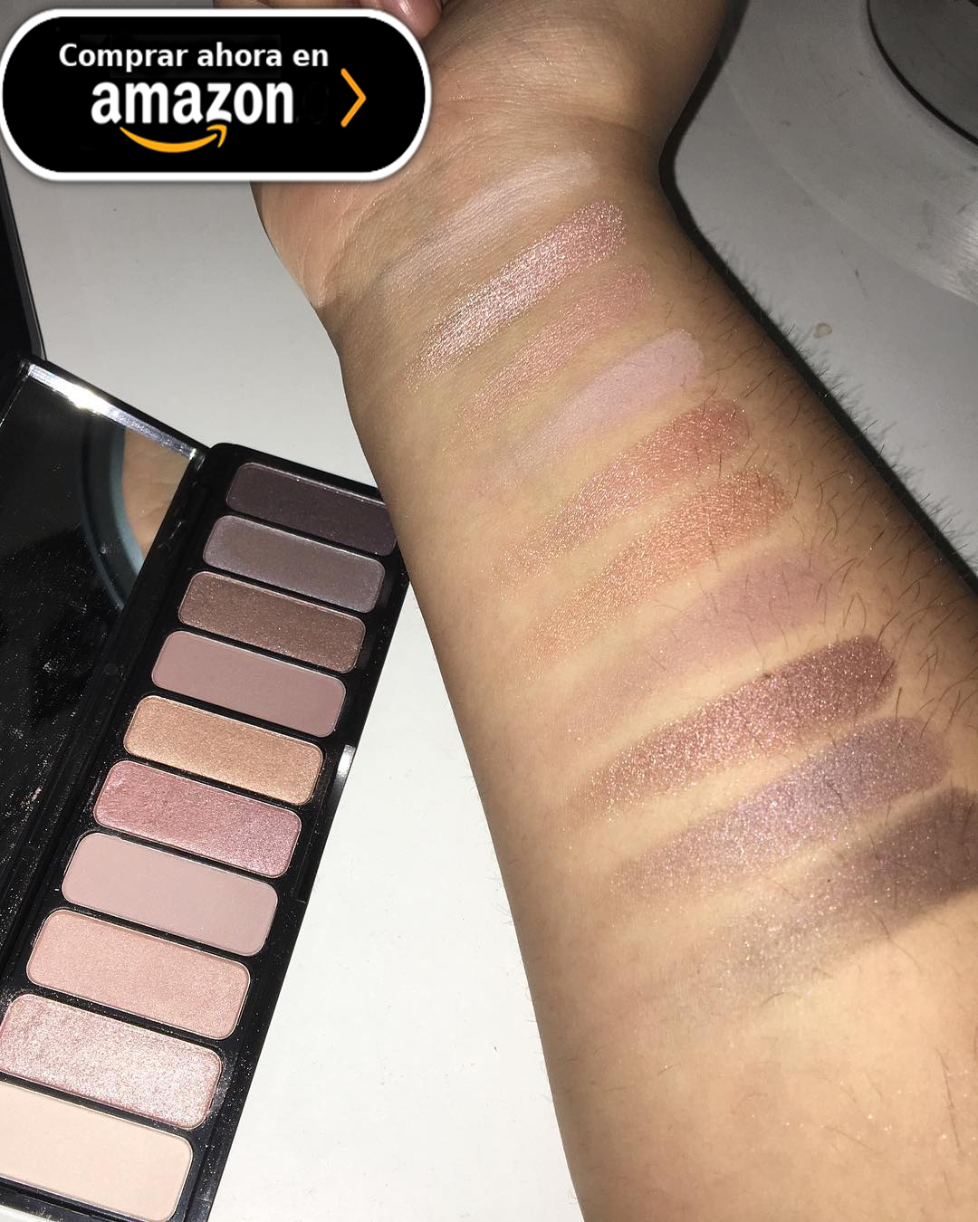 sombras y swatches elf cosmetics mexico